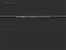 Tablet Screenshot of joytrail.com